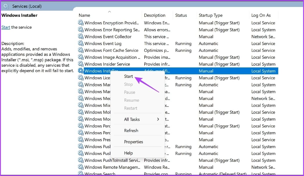 Start-1 7 طرق سريعة لإصلاح خطأ "تأكد من أن المجلد المؤقت temp الخاص بك صالح" على Windows 11
