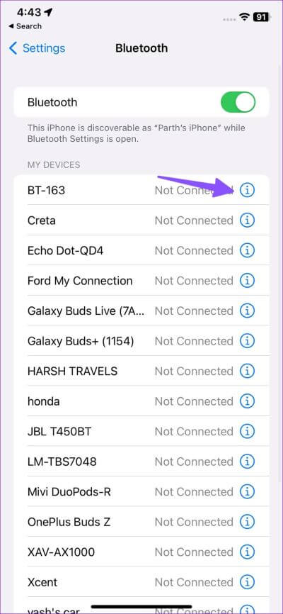 Stop-Bluetooth-from-Turning-on-Automatically-on-iPhone-2 أفضل 8 طرق لإيقاف تشغيل Bluetooth تلقائيًا على iPhone