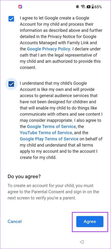 كيفية إنشاء حساب Google لطفلك على الهاتف المحمول أو الويب - %categories
