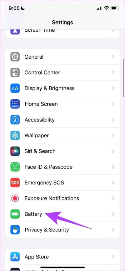 Tap-on-Battery 11 طرق سهلة لإصلاح الشحن بطيء على iPhone