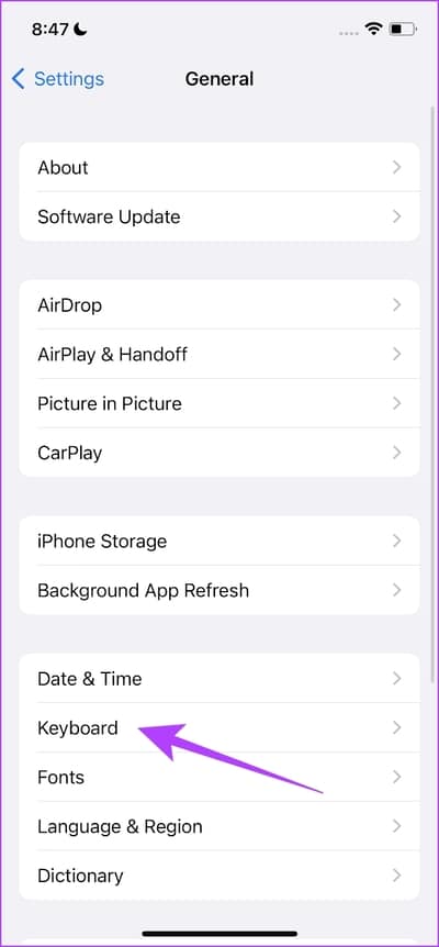 7 إصلاحات لعدم عمل التمرير للكتابة Slide to Type في لوحة المفاتيح (Quickpath) على iPhone و iPad - %categories