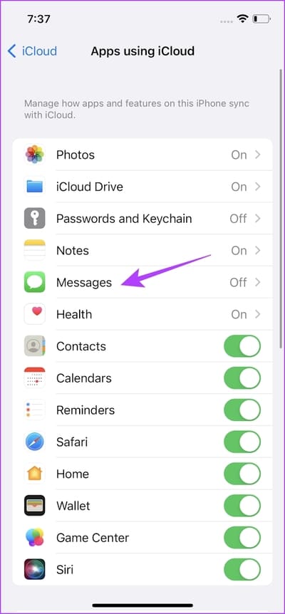 Tap-on-Messages 8 طرق لإصلاح عدم ظهور إعادة توجيه الرسائل النصية على iPhone