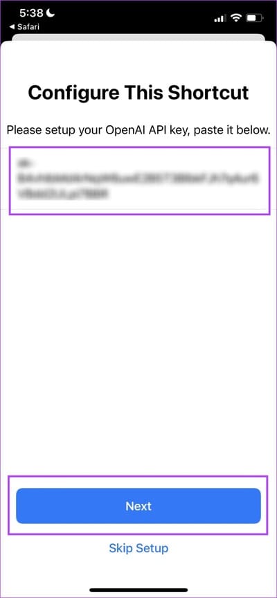 Tap-on-Next-7 كيفية استخدام ChatGPT مع Siri على iPhone
