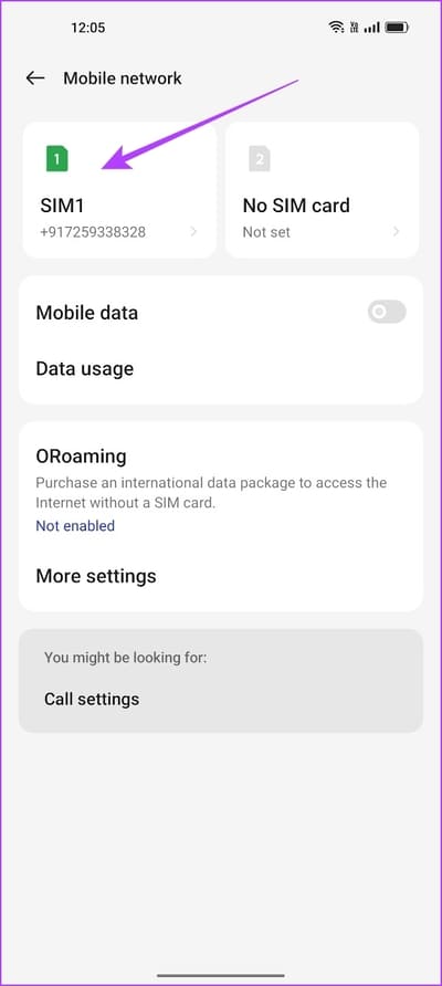 Tap-on-SIM1 كيفية تشغيل تجوال البيانات على Android و iPhone