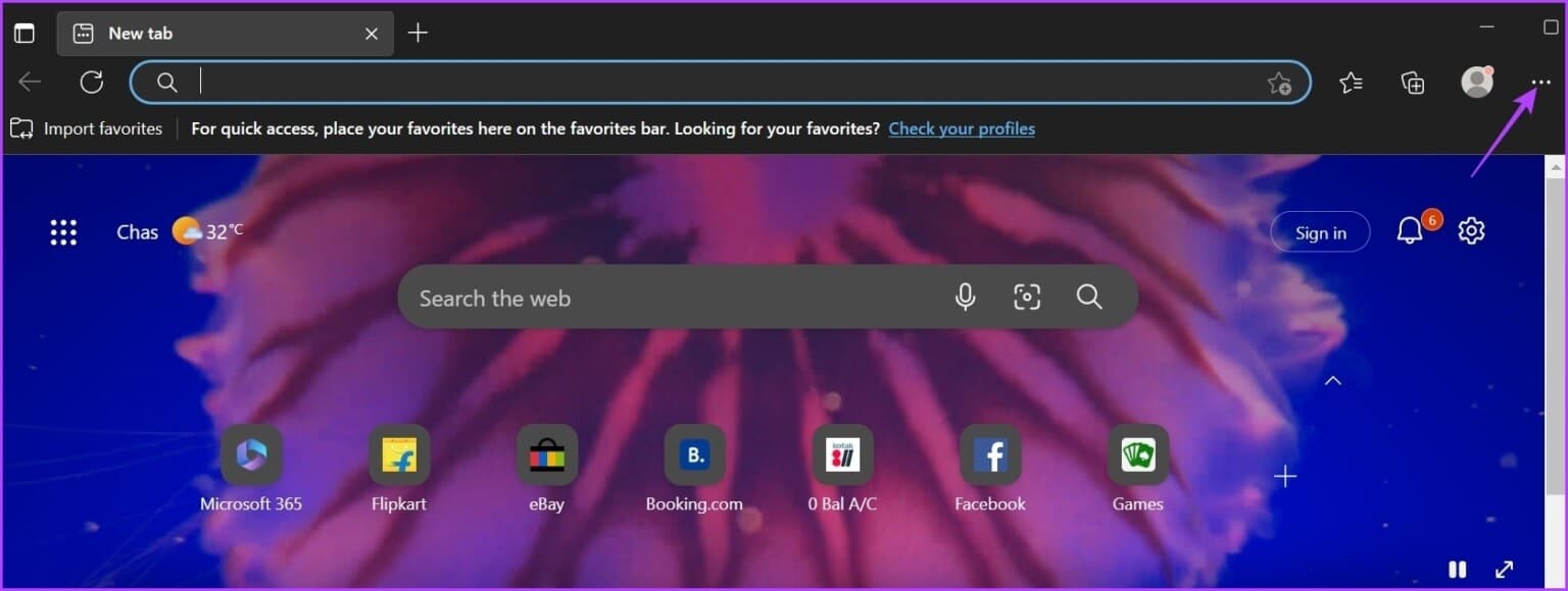 Three-dots-5-1536x580-1 7 طرق سريعة لإصلاح عدم عمل Bing Chat في Windows 11