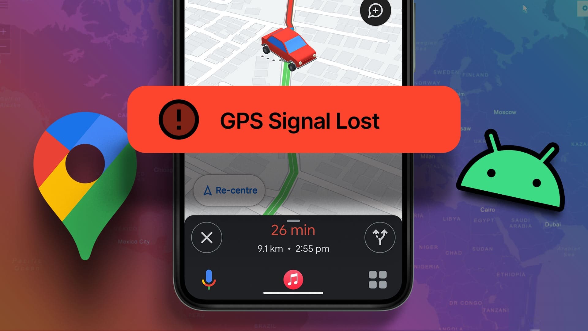 أفضل 8 إصلاحات لمشكلة فقدان إشارة GPS في Google Maps على Android - %categories