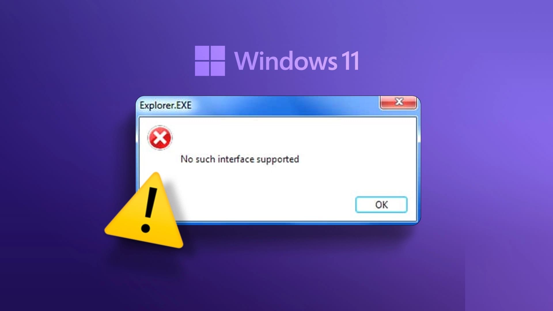 أفضل 5 طرق لإصلاح عدم وجود مثل هذه الواجهة المدعومة (No such interface supported) في Windows 11 - %categories