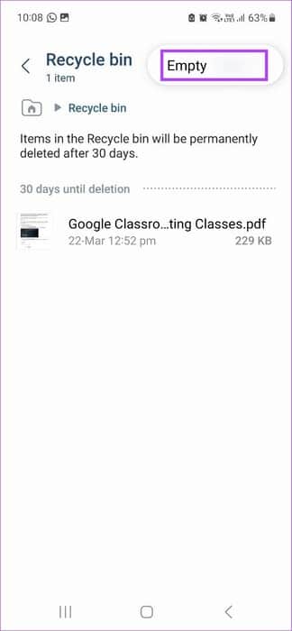 Trash-Folder-on-Android-31 أين يوجد مجلد المهملات على Android وكيفية العثور عليه