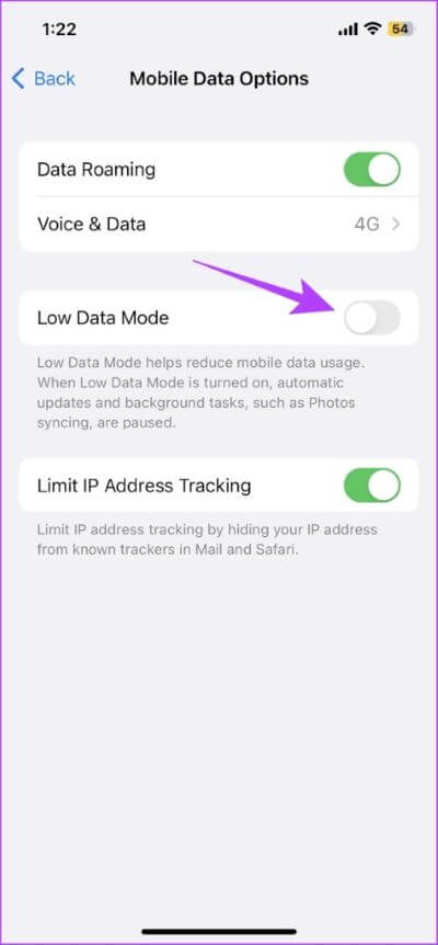 Turn-Off-Low-Data-Mode-475x1024-1 ما مقدار البيانات التي يستخدمها Instagram و 4 طرق لتقليلها