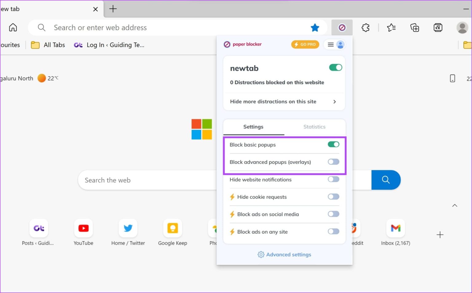如何在 Microsoft Edge 上阻止或允許彈出窗口 | 最好的家