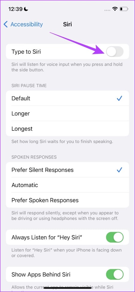 Type-to-Siri كيفية الكتابة على Siri في iPhone: طريقتين سهلتين