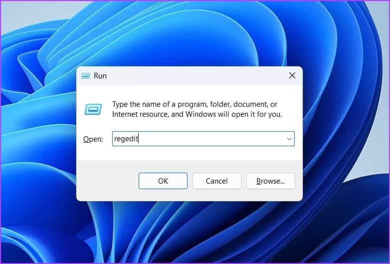 Typing-regedit-3-1 أفضل 6 طرق سريعة للوصول إلى أداة تشخيص DirectX في Windows 11