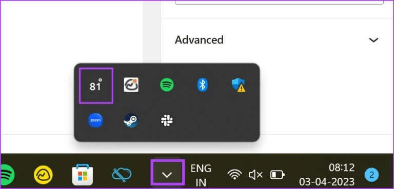 Weather-Bar-768x369-1 كيفية إضافة Weather widget إلى شريط المهام في Windows 11