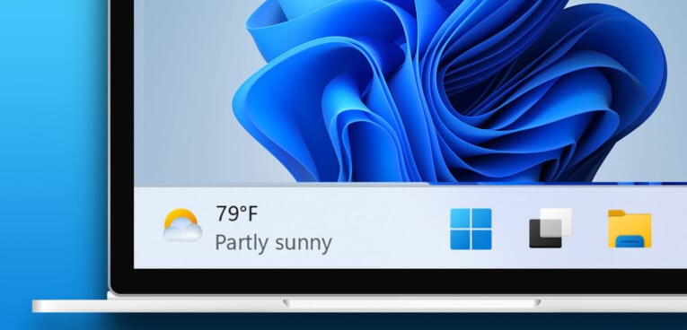 Weather-Widget-Windows-11-768x432-1 كيفية إضافة Weather widget إلى شريط المهام في Windows 11