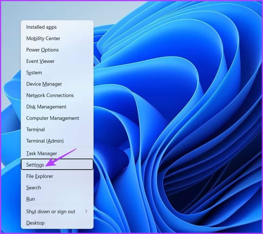 WinX أفضل 9 طرق لفتح تطبيق الإعدادات على نظام التشغيل Windows 11