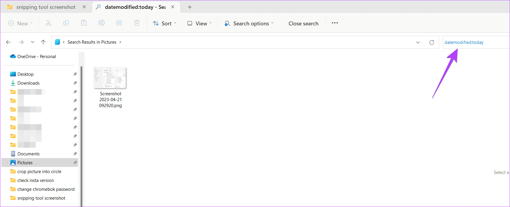 Windows-File-Explorer-Find-Screenshot أين تجد لقطات الشاشة على Windows 11 و 10