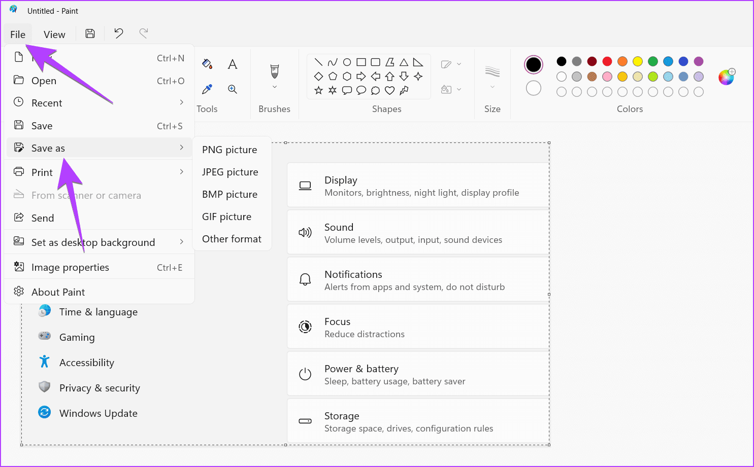 Windows-Print-Screen-Save-Screenshot أين تجد لقطات الشاشة على Windows 11 و 10