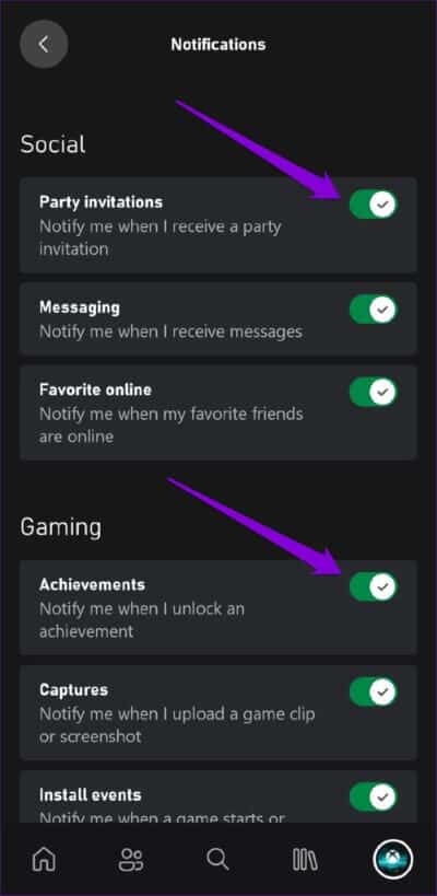 أفضل 8 طرق لإصلاح عدم عمل إشعارات تطبيق Xbox على Android و iPhone - %categories