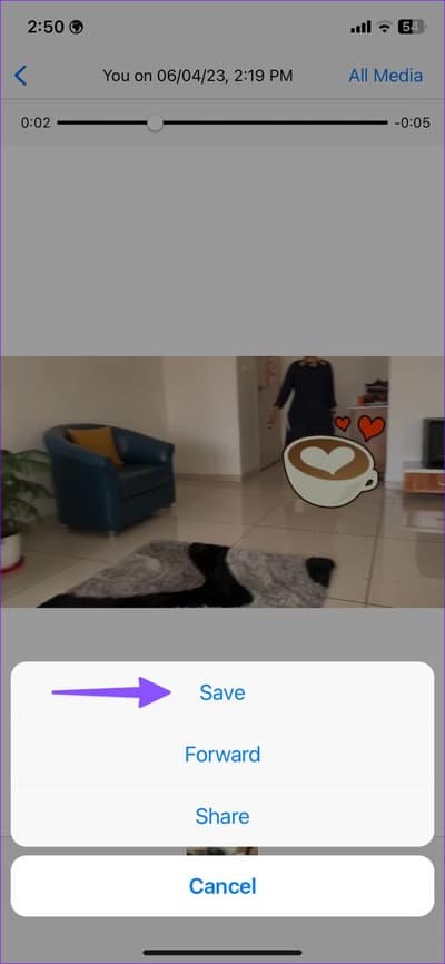 add-stickers-to-videos-on-iPhone-22 أفضل 4 طرق لإضافة ملصقات إلى مقاطع الفيديو على iPhone