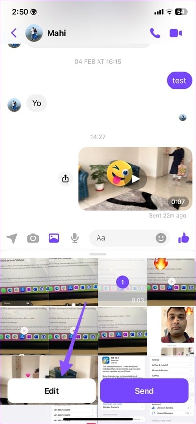 add-stickers-to-videos-on-iPhone-24 أفضل 4 طرق لإضافة ملصقات إلى مقاطع الفيديو على iPhone