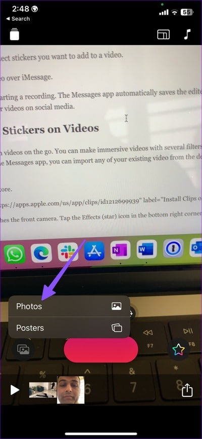add-stickers-to-videos-on-iPhone-7 أفضل 4 طرق لإضافة ملصقات إلى مقاطع الفيديو على iPhone