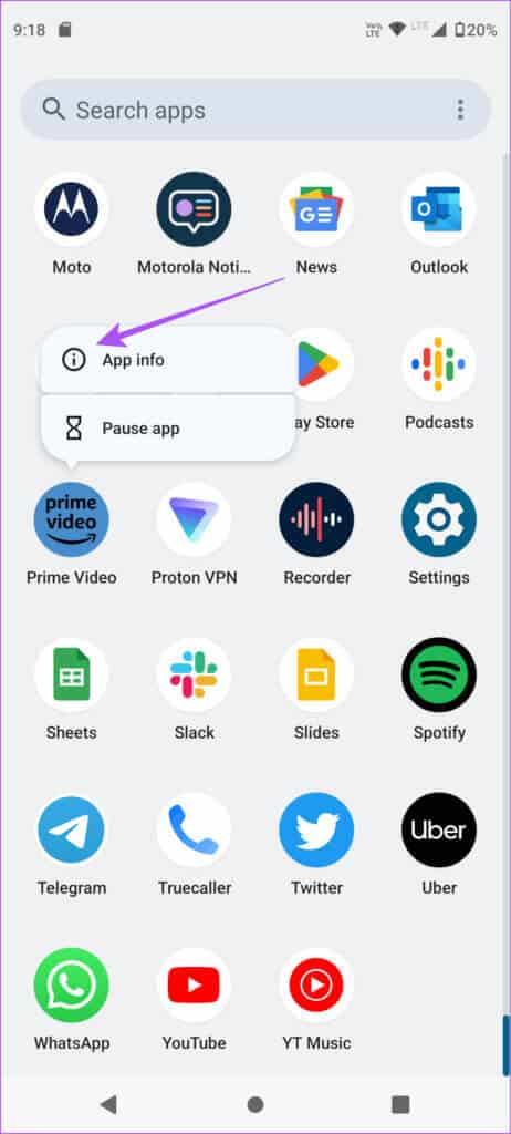 app-info-prime-video-android-462x1024-1 أفضل 5 إصلاحات لعدم عمل الترجمة في تطبيق Amazon Prime Video على iPhone و Android