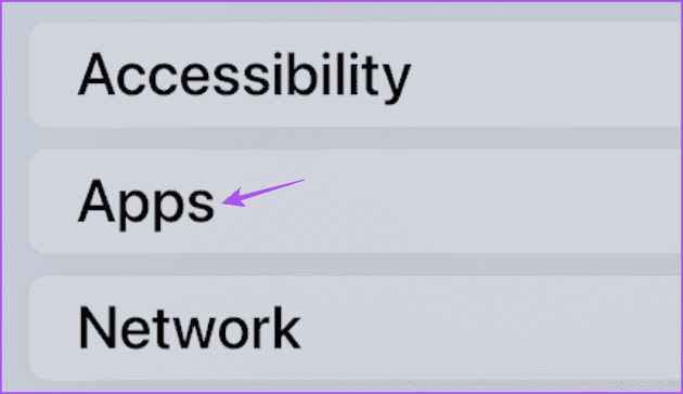 apps-settings-apple-tv-4k أفضل 5 إصلاحات لعدم عمل Spotify على Apple TV