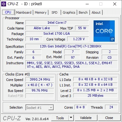 cpu-z.png 8 أفضل أدوات تشخيص Windows لجهاز الكمبيوتر الخاص بك