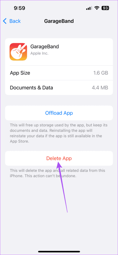 delete-app-iphone-storage-474x1024-1 أفضل 5 إصلاحات لعدم حفظ الصور على iPhone