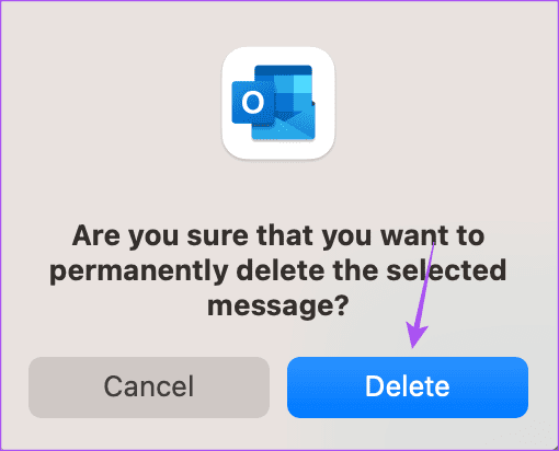 delete-permanently-outlook-mail-mac كيفية حذف رسائل البريد الإلكتروني المتعددة في Outlook على الهاتف المحمول والويب