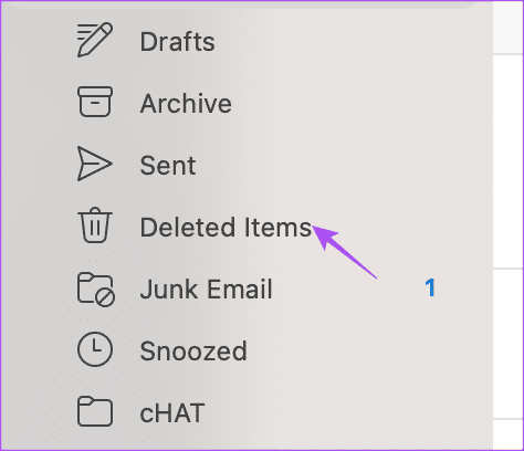 deleted-items-outlook-app-mac كيفية حذف رسائل البريد الإلكتروني المتعددة في Outlook على الهاتف المحمول والويب