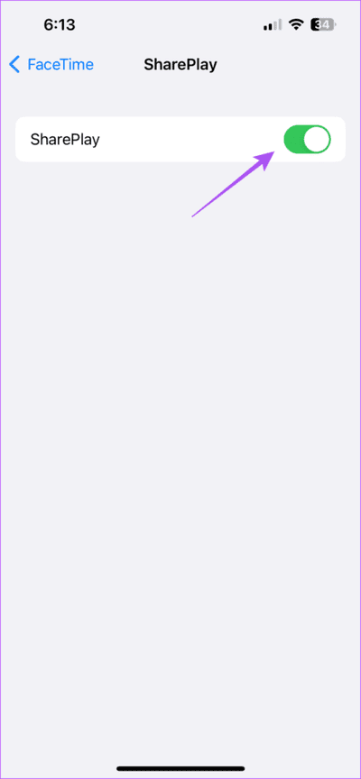 enable-shareplay-for-facetime-iphone-474x1024-1 أفضل 6 إصلاحات لعدم عمل مشاركة شاشة FaceTime على iPhone