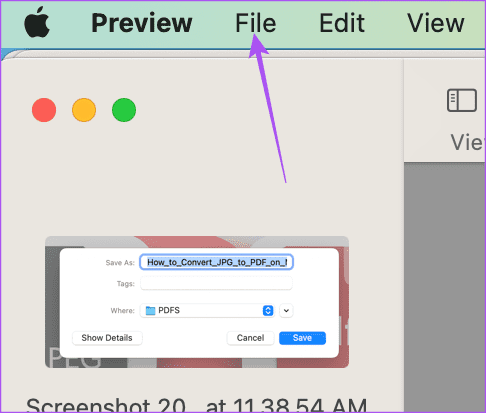 file-preview-mac كيفية تحويل ملفات JPG إلى PDF على نظام Mac