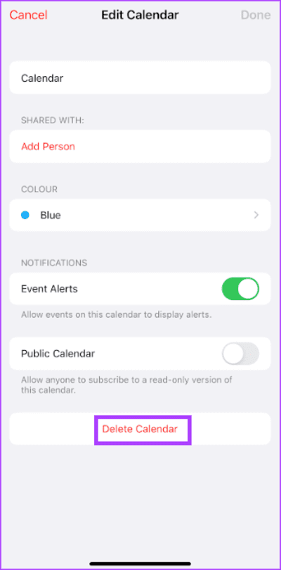 how-to-create-share-and-delete-your-icloud-calendar-on-iphone-8 كيفية إنشاء ومشاركة وحذف Calendar iCloud على iPhone
