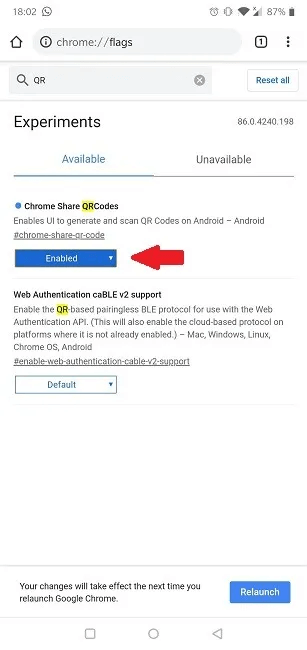 how-to-qr-code-chrome-chrome-share-mobile-enabled.jpg كيفية إنشاء رمز الاستجابة السريعة QR في Google Chrome على الفور