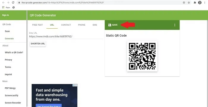 how-to-qr-code-chrome-extension-save-code-1.jpg كيفية إنشاء رمز الاستجابة السريعة QR في Google Chrome على الفور