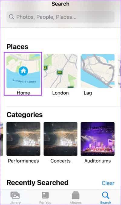 كيفية تصفح الصور في تطبيق Photos حسب الموقع على iPhone - %categories
