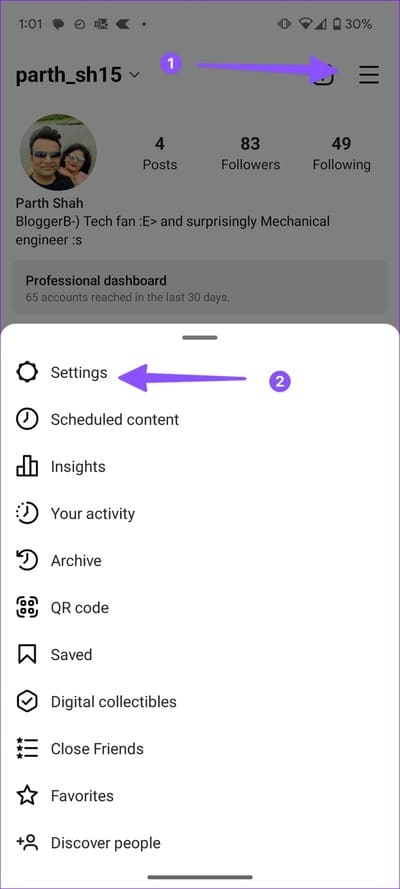 how-to-stop-auto-following-on-Instagram-3 أفضل 4 طرق لمنع Instagram من متابعة الحسابات تلقائيًا
