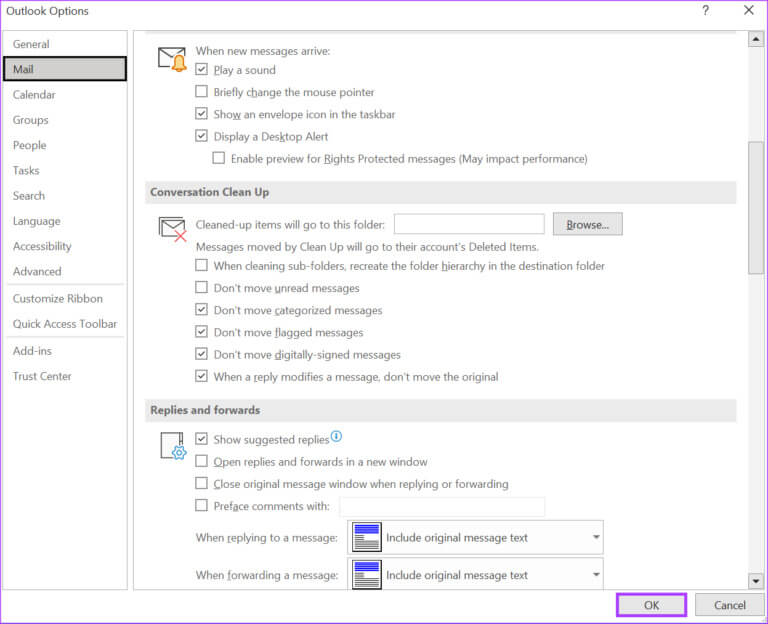 how-to-turn-on-off-suggested-replies-in-outlook-3-768x624-1 كيفية تشغيل الردود المقترحة في Microsoft Outlook
