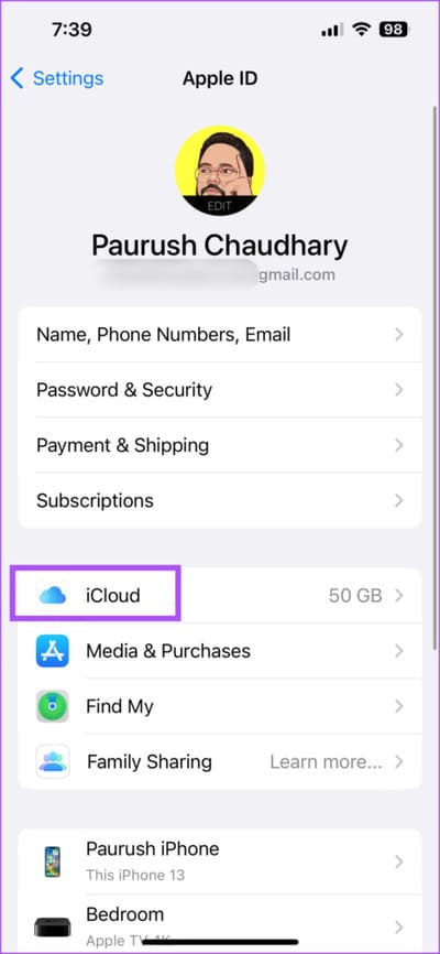 icloud-settings-iphone-1-473x1024-2 أفضل 5 إصلاحات لعدم حفظ الصور على iPhone