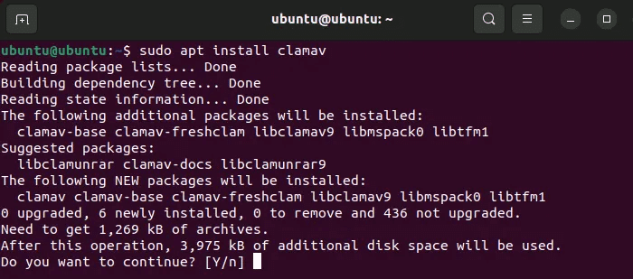linuxvirus-terminal.png كيفية إزالة فيروسات Windows باستخدام Linux