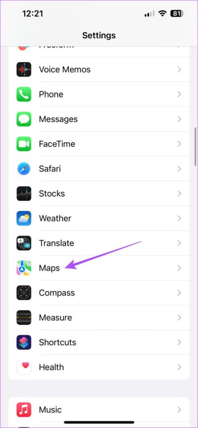 أفضل 6 إصلاحات لعدم عمل الملاحة الصوتية في Apple Maps على iPhone - %categories