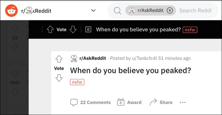 nsfw_marked_post كيفية تعطيل / تمكين محتوى NSFW في Reddit