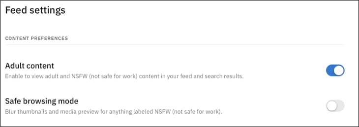 كيفية تعطيل / تمكين محتوى NSFW في Reddit - %categories
