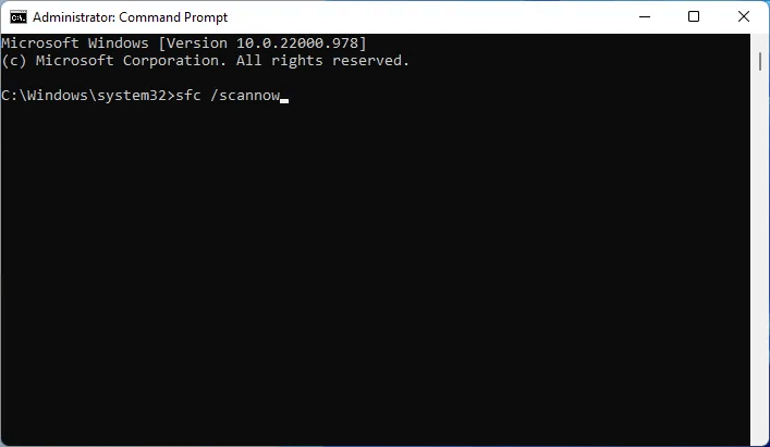 ntoskrnl.exe-error-SFC-scan.png إصلاح خطأ ntoskrnl.exe على Windows باستخدام هذه الخطوات