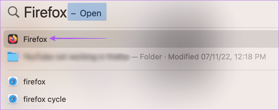open-firefox-on-mac أفضل 9 إصلاحات لعدم عمل كاميرا Mac في Google Meet