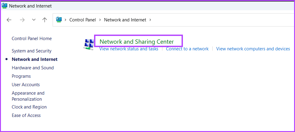 open-network-connections-using-controlpanel3 9 طرق سهلة لفتح اتصالات الشبكة في Windows 11