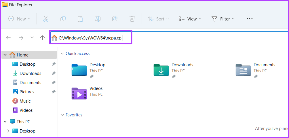open-network-connections-using-fileexplorer 9 طرق سهلة لفتح اتصالات الشبكة في Windows 11
