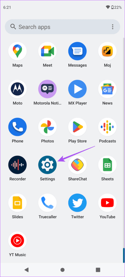 open-settings-android-462x1024-1 أفضل 7 إصلاحات لعدم تحديث موقع الجغرافي المباشر Telegram Live على iPhone و Android