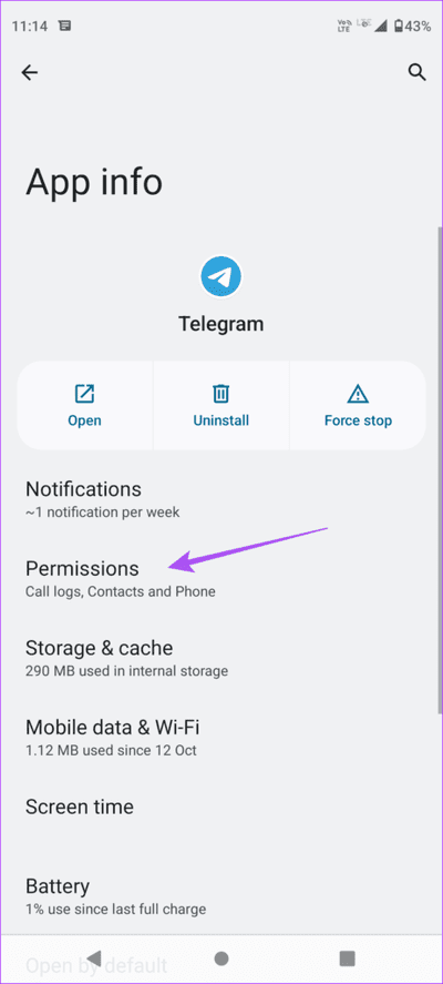 permissions-telegram-android-462x1024-1 أفضل 7 إصلاحات لعدم تحديث موقع الجغرافي المباشر Telegram Live على iPhone و Android
